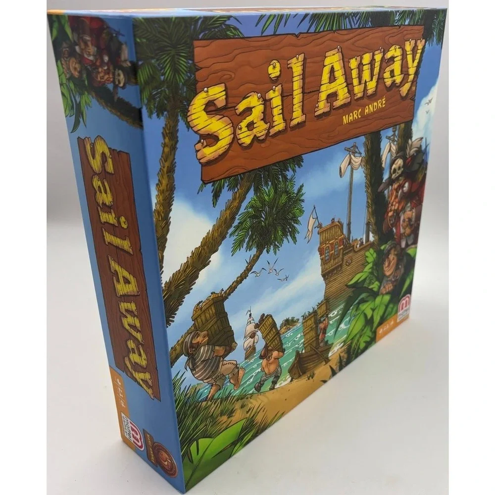 Sail Away Board‎ Game Marc Andre Mattel Games 2016 Never Played - Picture 11 of 12